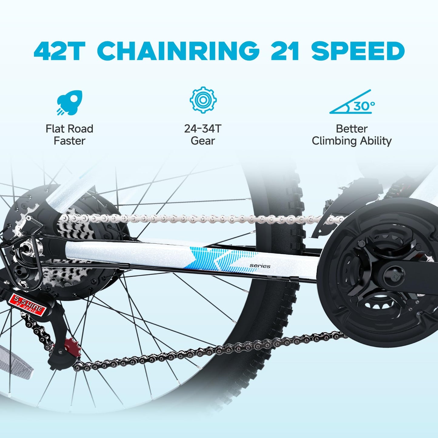 QNUT Electric Bike for Adults with Peak 1000W Motor 26" Victor Mountain Lightweight Ebike, 10.4Ah/7.8Ah Removable Battery Up to 40-60 Miles, 22MPH E Bike Commuter E-MTB for Teens, UL 2849 Certified