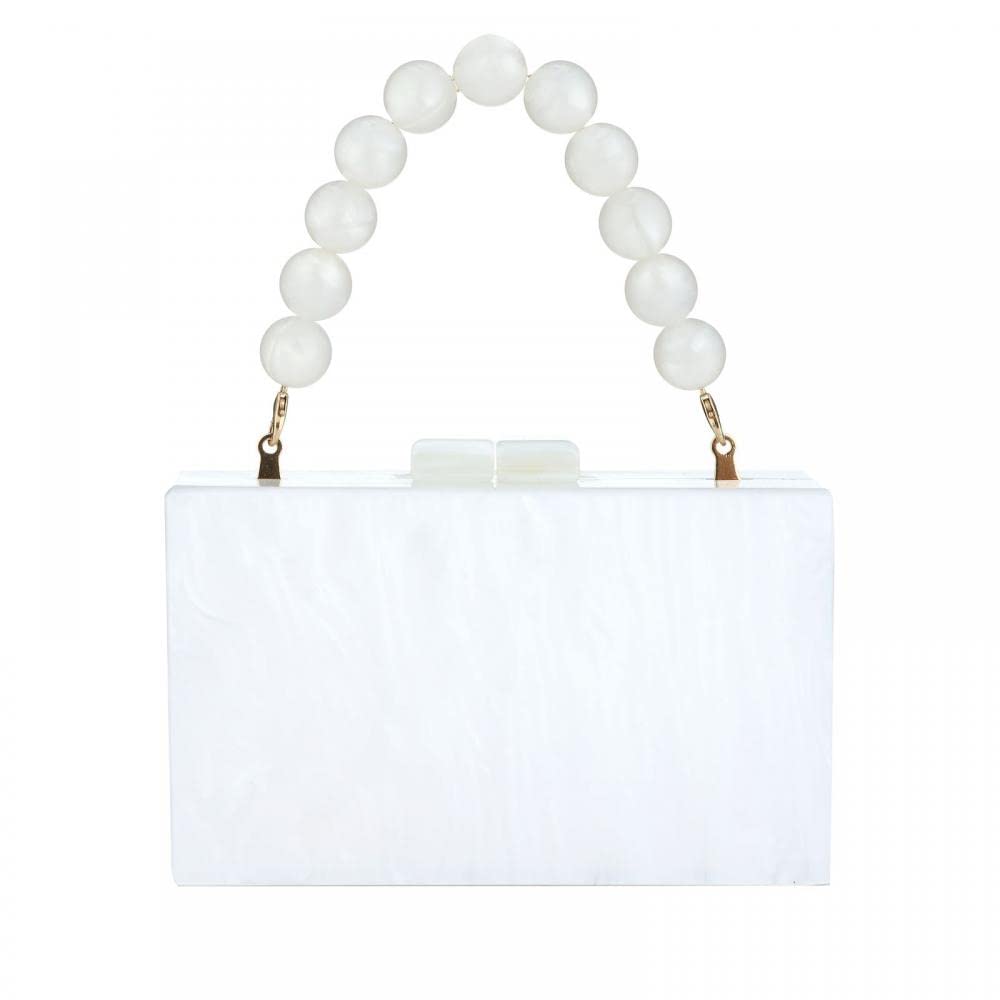 Gets Acrylic Clutch Purses for Women with Marbling Purses and Handbags Elegant Banquet Evening Crossbody Bag