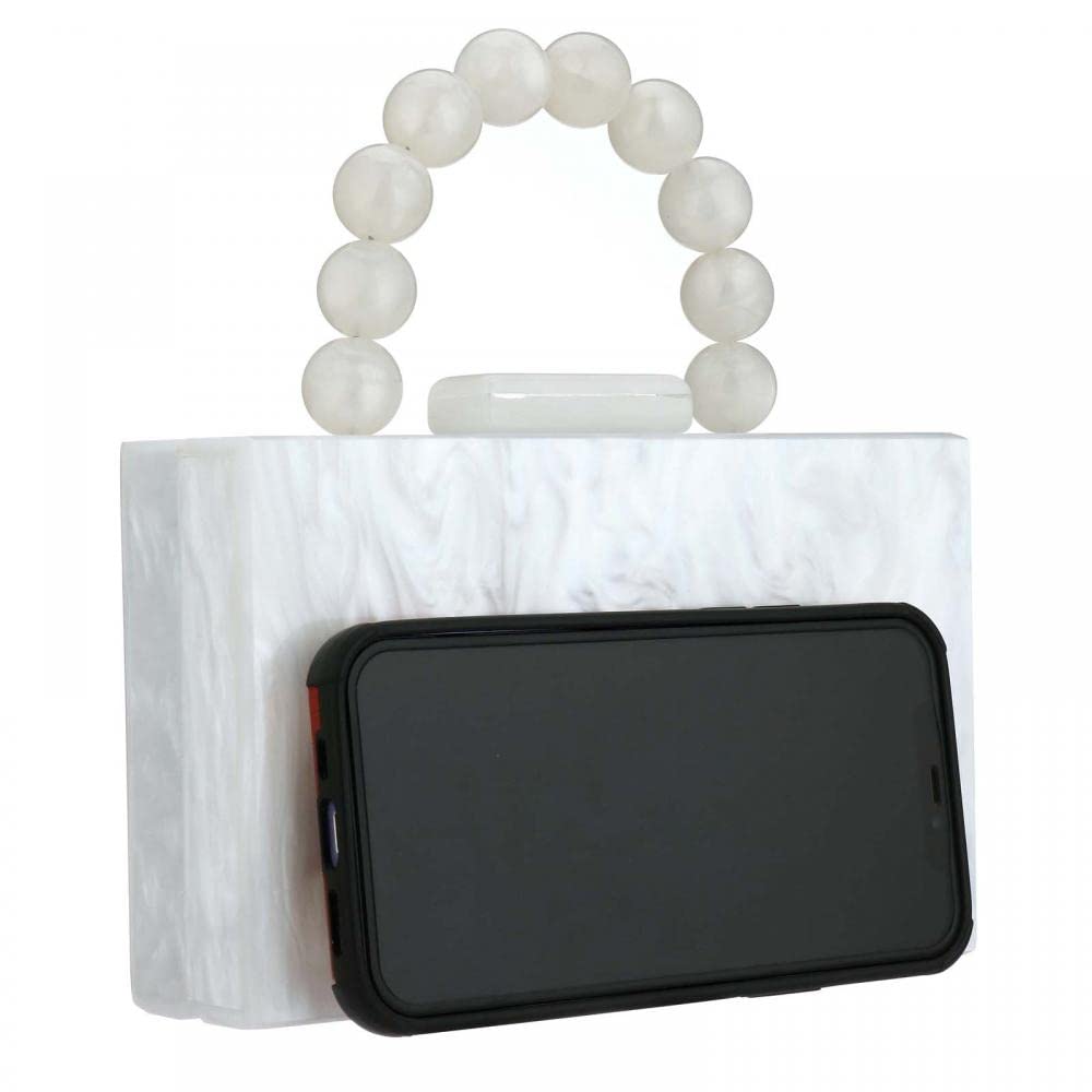 Gets Acrylic Clutch Purses for Women with Marbling Purses and Handbags Elegant Banquet Evening Crossbody Bag