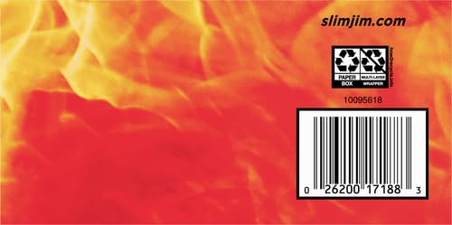 Slim Jim Smoked Meat Sticks, Original Flavor, 6g Protein Per Serving, Snack Size, 0.28 oz. (46 Count)