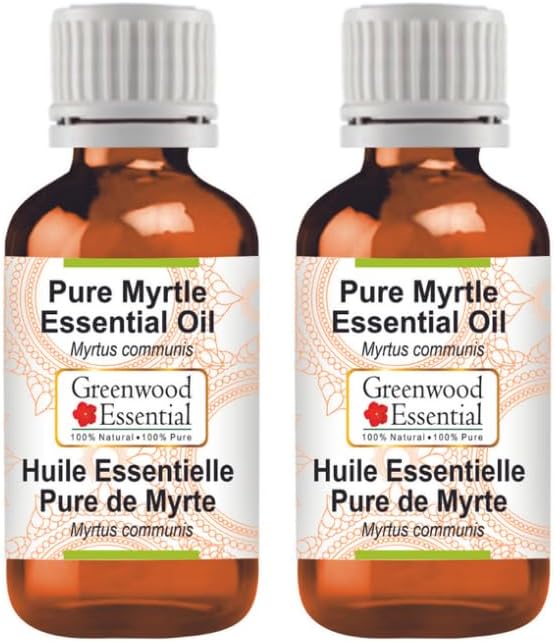 Greenwood Essential Thuja Essential Oil (Thuja occidentalis) with Glass Dropper | Pure | Non-Sticky | Non-Greasy | Lightweight | Men & Women | All Skin Types | Steam Distilled 10ml (0.33 oz)