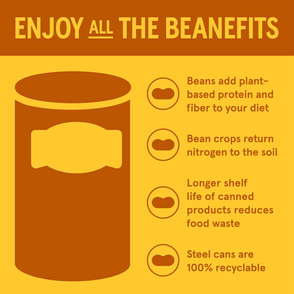 BUSH'S BEST 16 oz Canned Mild Red Chili Beans, Source of Plant Based Protein and Fiber, Low Fat, Gluten Free, (Pack of 12)