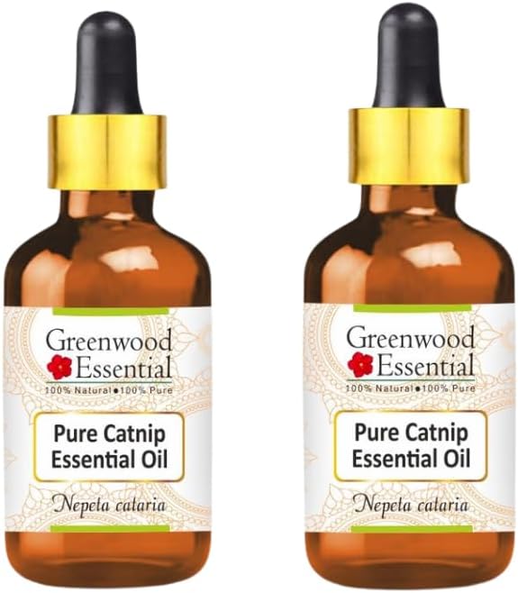 Greenwood Essential Thuja Essential Oil (Thuja occidentalis) with Glass Dropper | Pure | Non-Sticky | Non-Greasy | Lightweight | Men & Women | All Skin Types | Steam Distilled 10ml (0.33 oz)