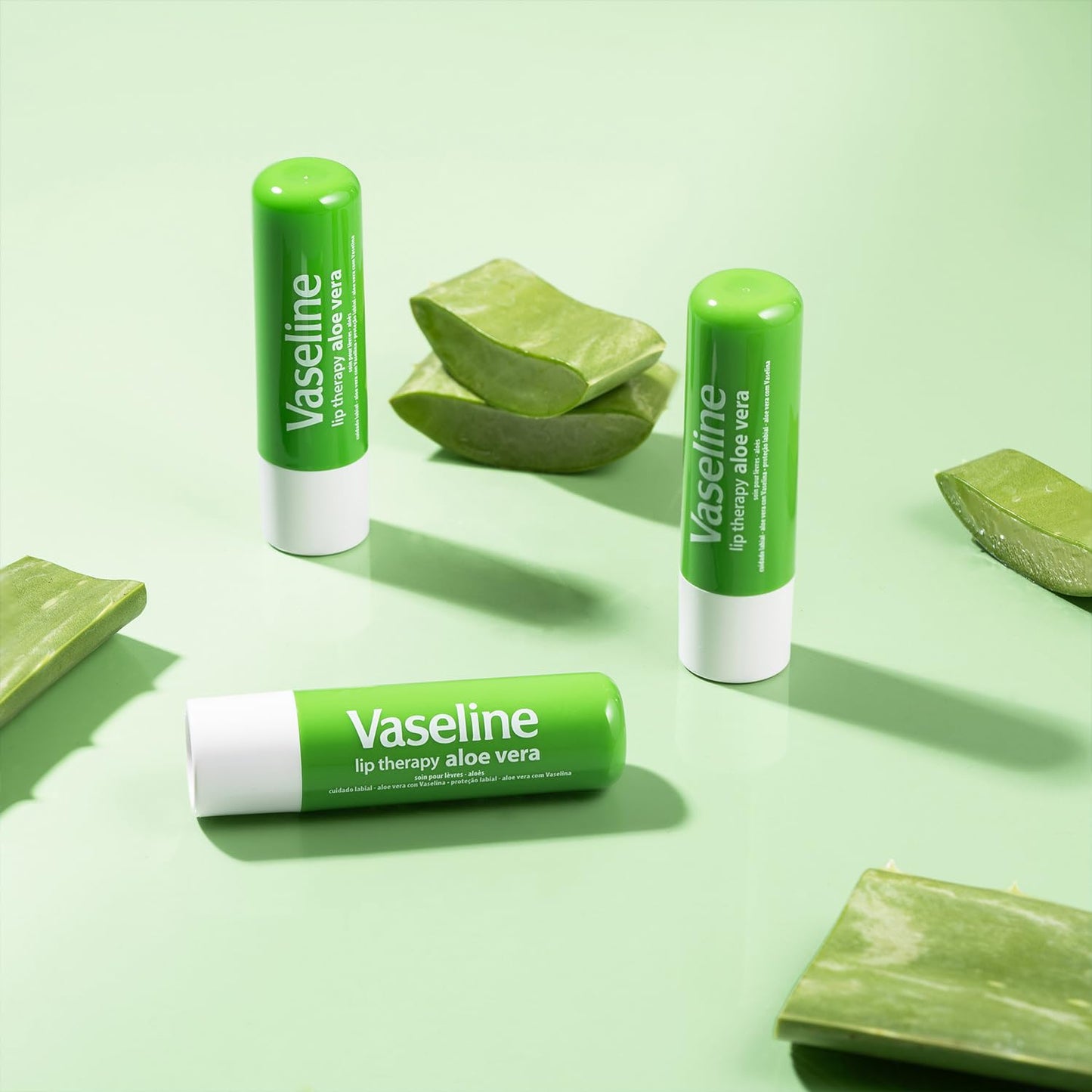 Vaseline Lip Rosy, Fast-Acting Nourishment, Ideal for Chapped, Dry, Cracked, or Damaged Lips, Lip Balm,12 Sticks, 1 Box