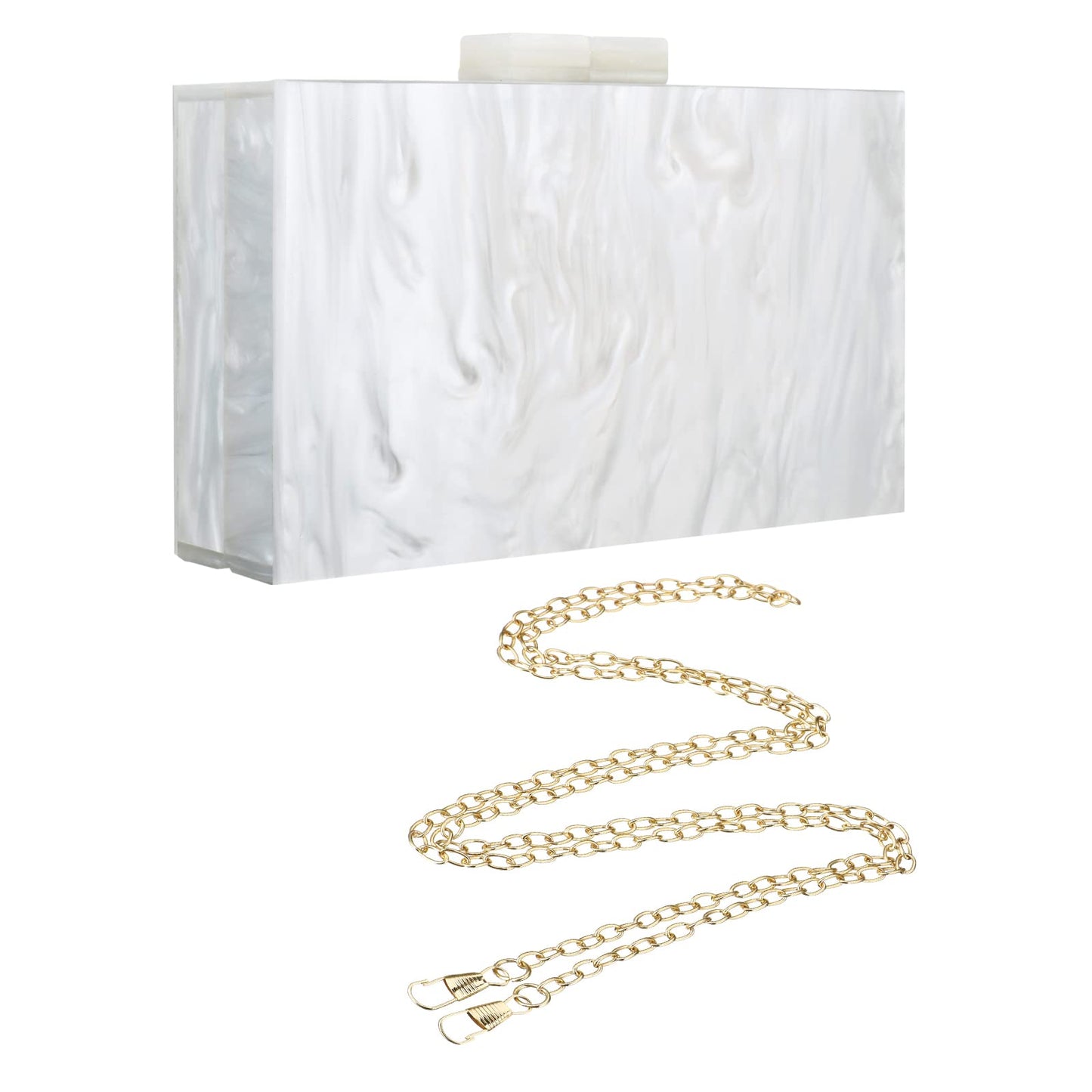 Gets Acrylic Clutch Purses for Women with Marbling Purses and Handbags Elegant Banquet Evening Crossbody Bag