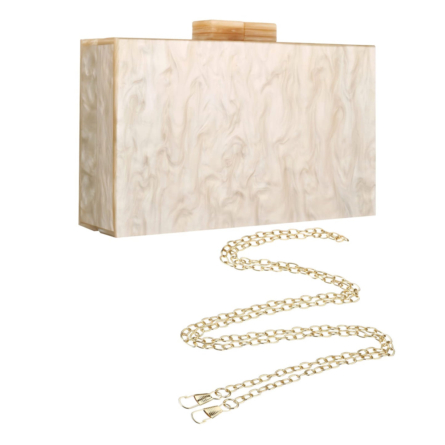 Gets Acrylic Clutch Purses for Women with Marbling Purses and Handbags Elegant Banquet Evening Crossbody Bag