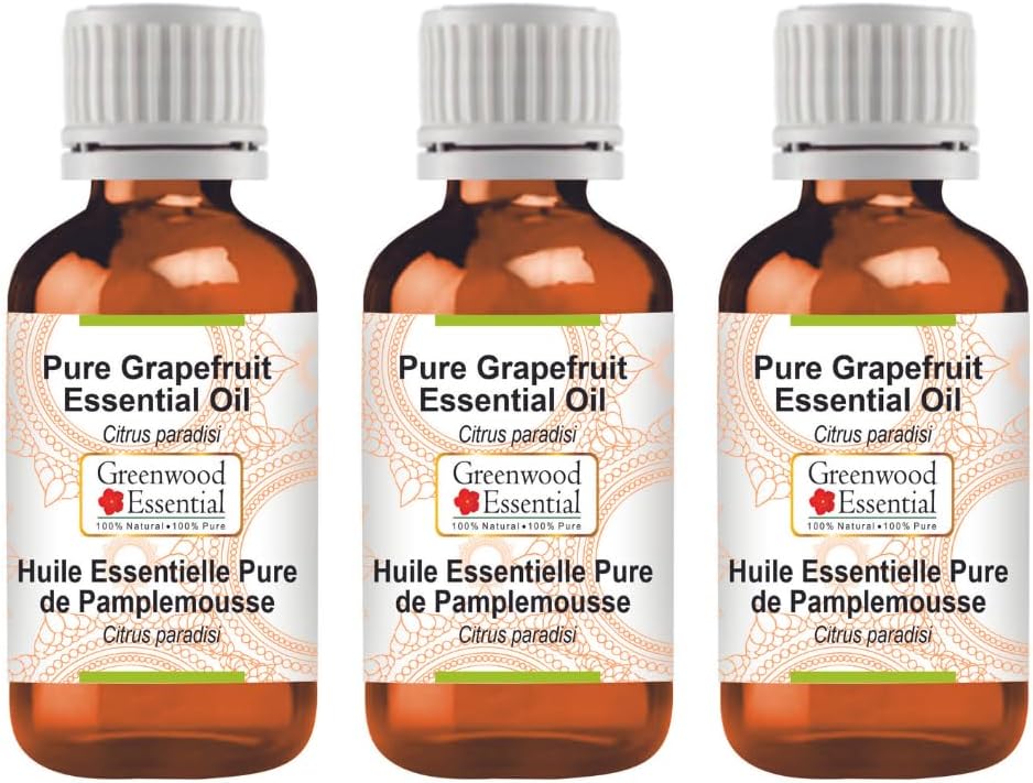 Greenwood Essential Thuja Essential Oil (Thuja occidentalis) with Glass Dropper | Pure | Non-Sticky | Non-Greasy | Lightweight | Men & Women | All Skin Types | Steam Distilled 10ml (0.33 oz)