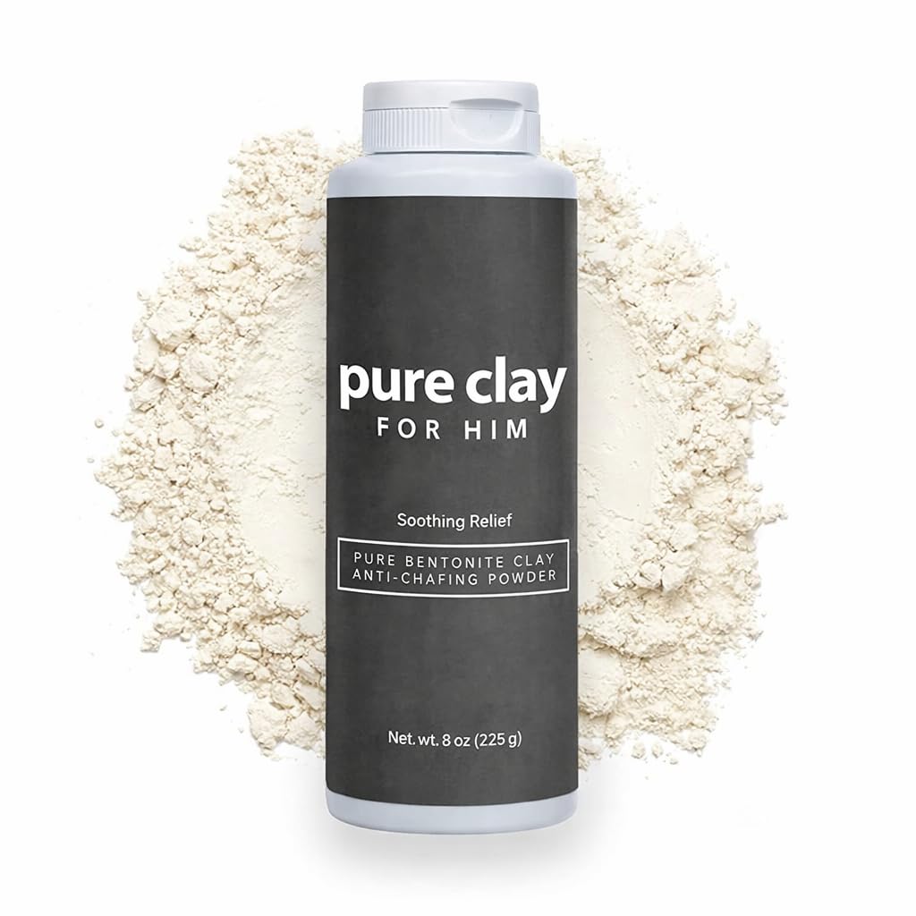 Pure Clay Detox | Therapeutic Grade Calcium Bentonite Clay Powder | GRAS-Affirmed | Indian Healing Face Mask | Deep Pore Cleansing | Body Wrap Hair Mask Bath | Ultra Fine | 16 oz | Acne Oily Skin Foot