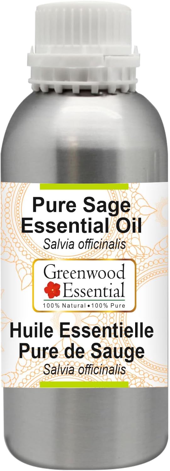 Greenwood Essential Thuja Essential Oil (Thuja occidentalis) with Glass Dropper | Pure | Non-Sticky | Non-Greasy | Lightweight | Men & Women | All Skin Types | Steam Distilled 10ml (0.33 oz)