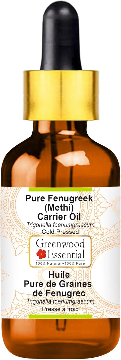 Greenwood Essential Thuja Essential Oil (Thuja occidentalis) with Glass Dropper | Pure | Non-Sticky | Non-Greasy | Lightweight | Men & Women | All Skin Types | Steam Distilled 10ml (0.33 oz)