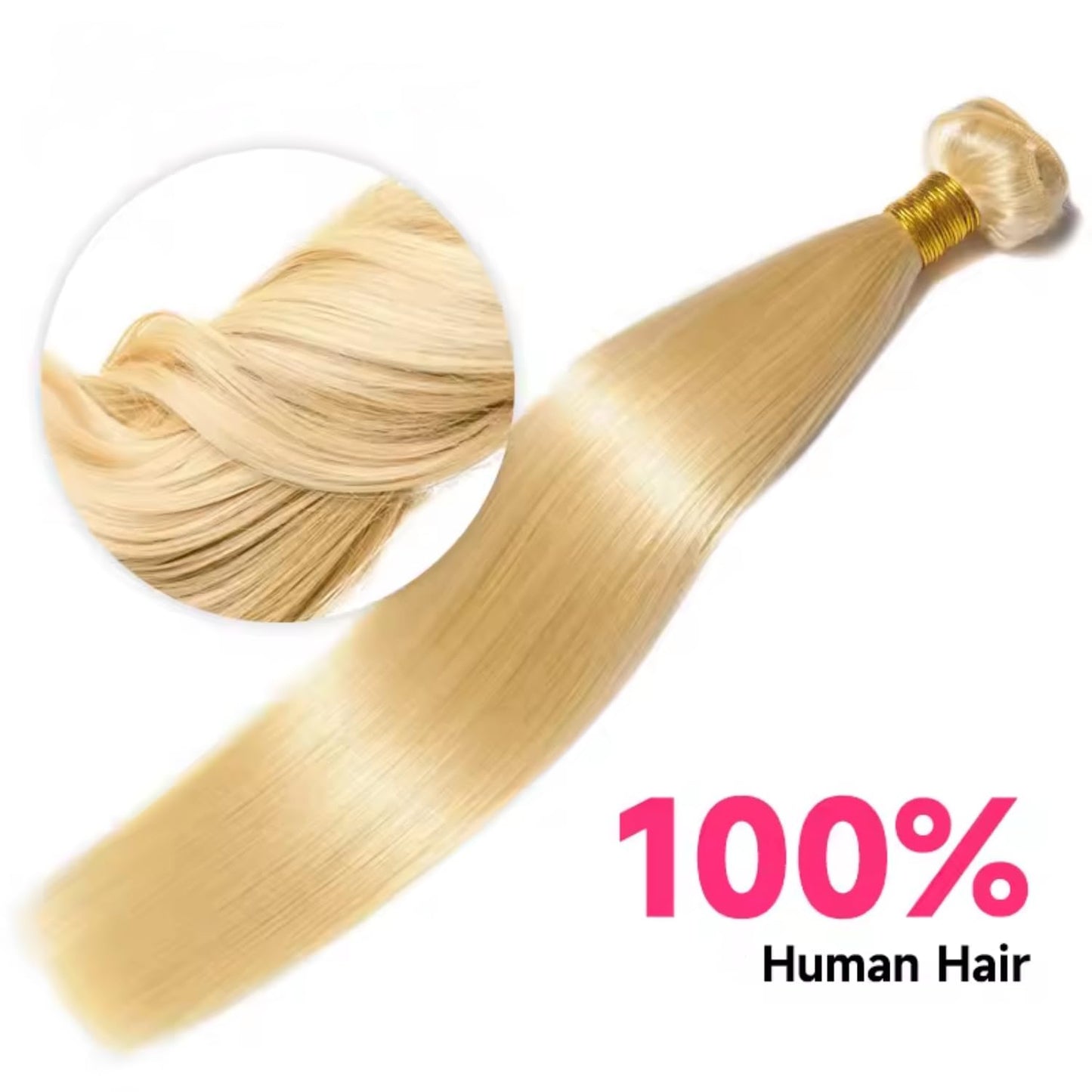 Straight 4 Bundles With Closure Human Hair 18 20 22 24+16 Inch 100% Unprocessed Black Brazilian Hair Extensions Pre Plucked With Baby Hair 4X4 HD Lace Closure