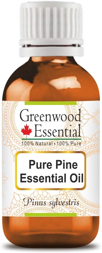Greenwood Essential Thuja Essential Oil (Thuja occidentalis) with Glass Dropper | Pure | Non-Sticky | Non-Greasy | Lightweight | Men & Women | All Skin Types | Steam Distilled 10ml (0.33 oz)