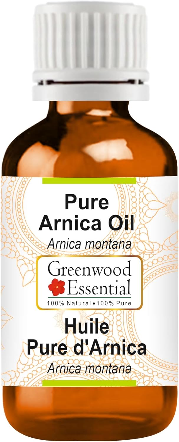 Greenwood Essential Thuja Essential Oil (Thuja occidentalis) with Glass Dropper | Pure | Non-Sticky | Non-Greasy | Lightweight | Men & Women | All Skin Types | Steam Distilled 10ml (0.33 oz)