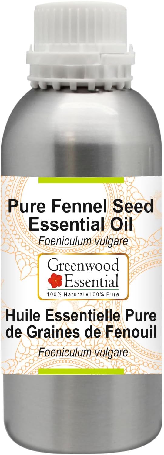 Greenwood Essential Thuja Essential Oil (Thuja occidentalis) with Glass Dropper | Pure | Non-Sticky | Non-Greasy | Lightweight | Men & Women | All Skin Types | Steam Distilled 10ml (0.33 oz)