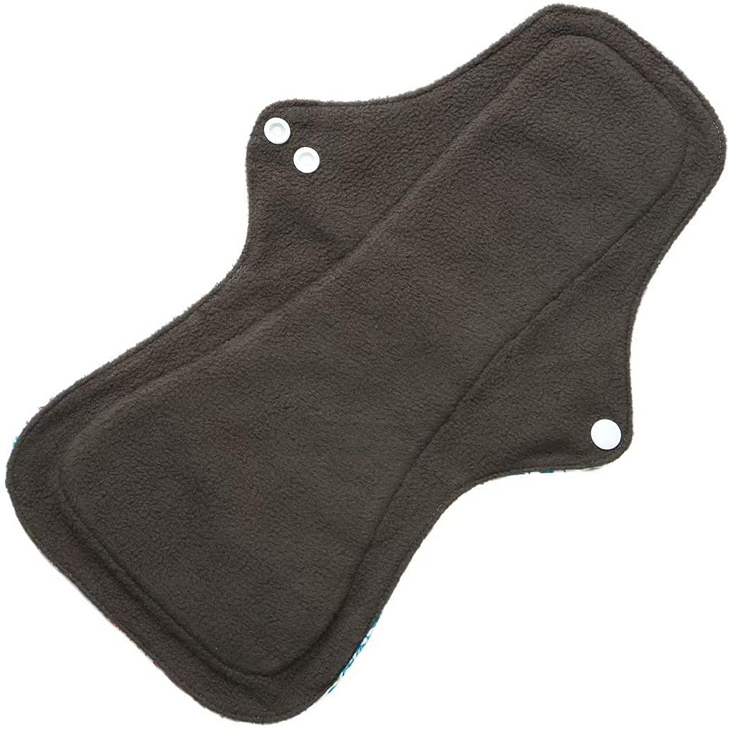 Large Random Prints Reusable Cloth Menstrual Pads Waterproof Sanitary Pads (5randompads)