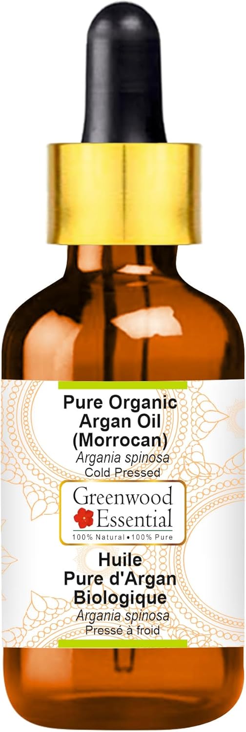 Greenwood Essential Thuja Essential Oil (Thuja occidentalis) with Glass Dropper | Pure | Non-Sticky | Non-Greasy | Lightweight | Men & Women | All Skin Types | Steam Distilled 10ml (0.33 oz)