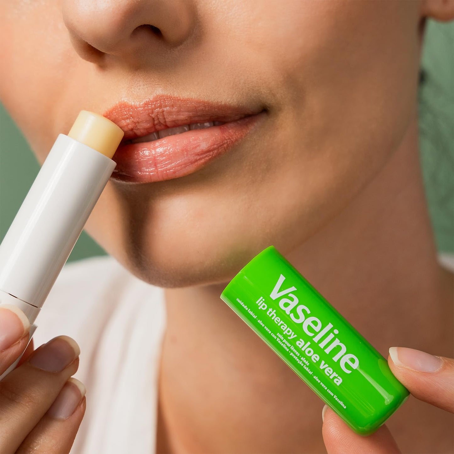 Vaseline Lip Rosy, Fast-Acting Nourishment, Ideal for Chapped, Dry, Cracked, or Damaged Lips, Lip Balm,12 Sticks, 1 Box