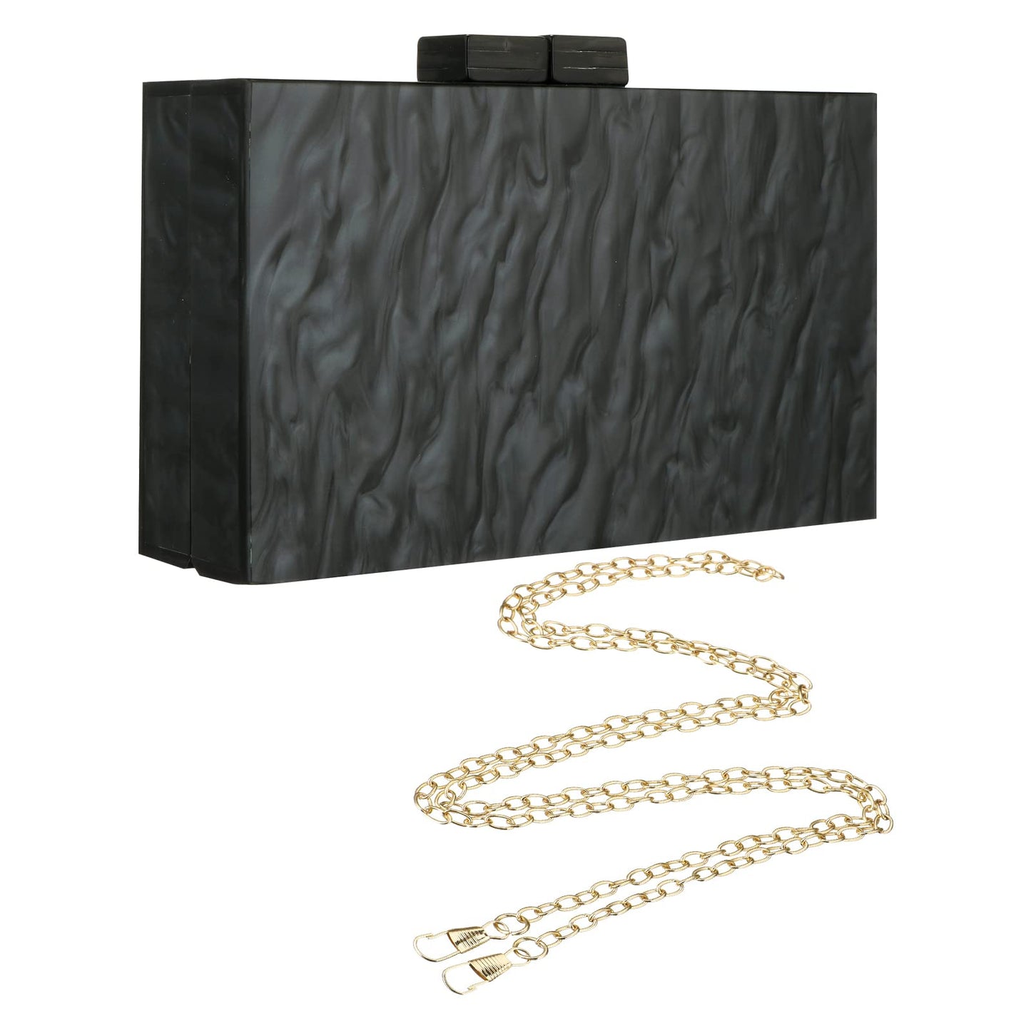 Gets Acrylic Clutch Purses for Women with Marbling Purses and Handbags Elegant Banquet Evening Crossbody Bag