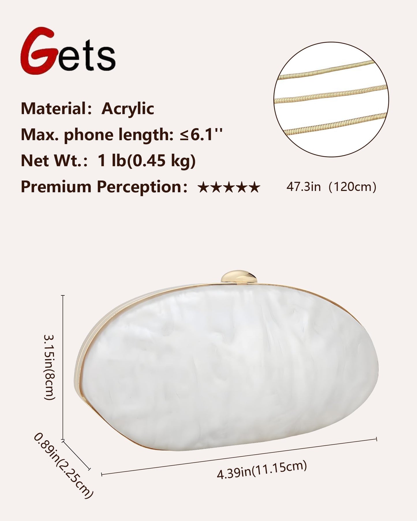 Gets Acrylic Clutch Purses for Women with Marbling Purses and Handbags Elegant Banquet Evening Crossbody Bag