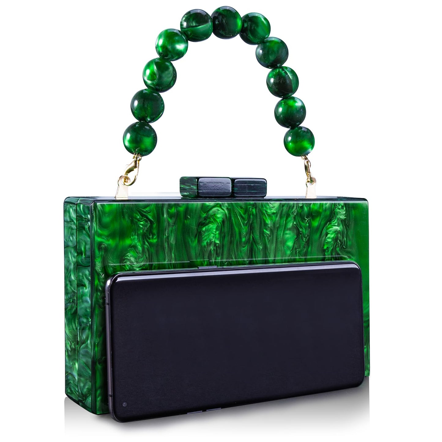 Gets Acrylic Clutch Purses for Women with Marbling Purses and Handbags Elegant Banquet Evening Crossbody Bag
