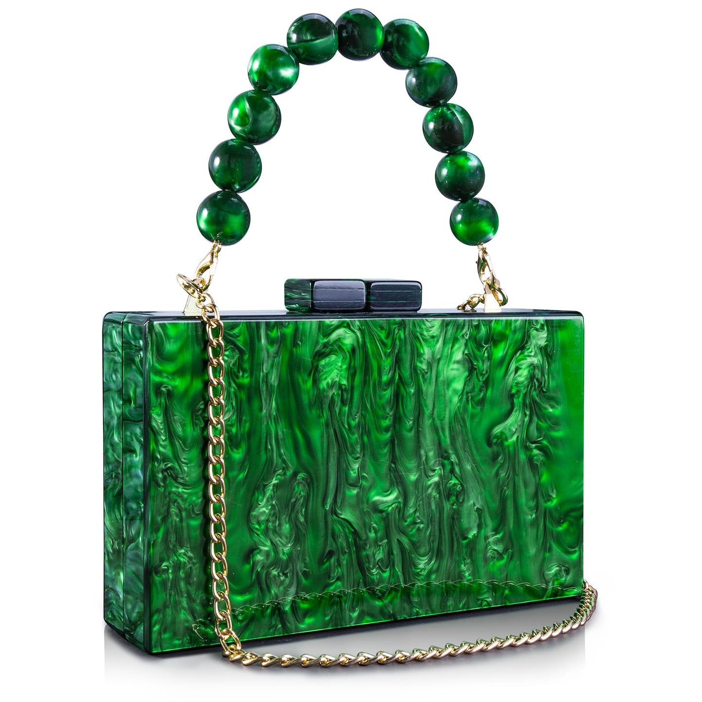 Gets Acrylic Clutch Purses for Women with Marbling Purses and Handbags Elegant Banquet Evening Crossbody Bag