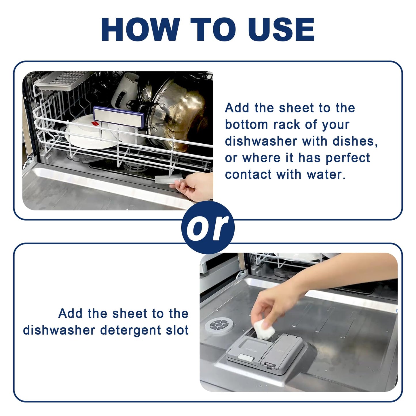 Binbata Eco Dishwasher Detergent Sheets Up To 160 Loads, Grapefruit Scent Plastic Free Dishwashing Soap Strips With High Efficient Solid Enzyme, Leaving Dishes Sparkling Clean