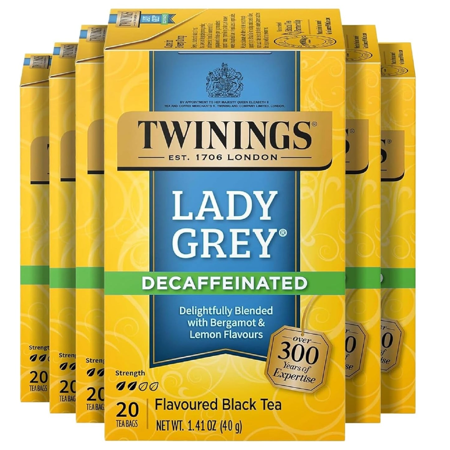 Twinings Pure Green Tea Individually Wrapped Bags, 100 Count (Pack of 1), Smooth & Refreshing, Caffeinated, Enjoy Hot or Iced, 100 Teabags