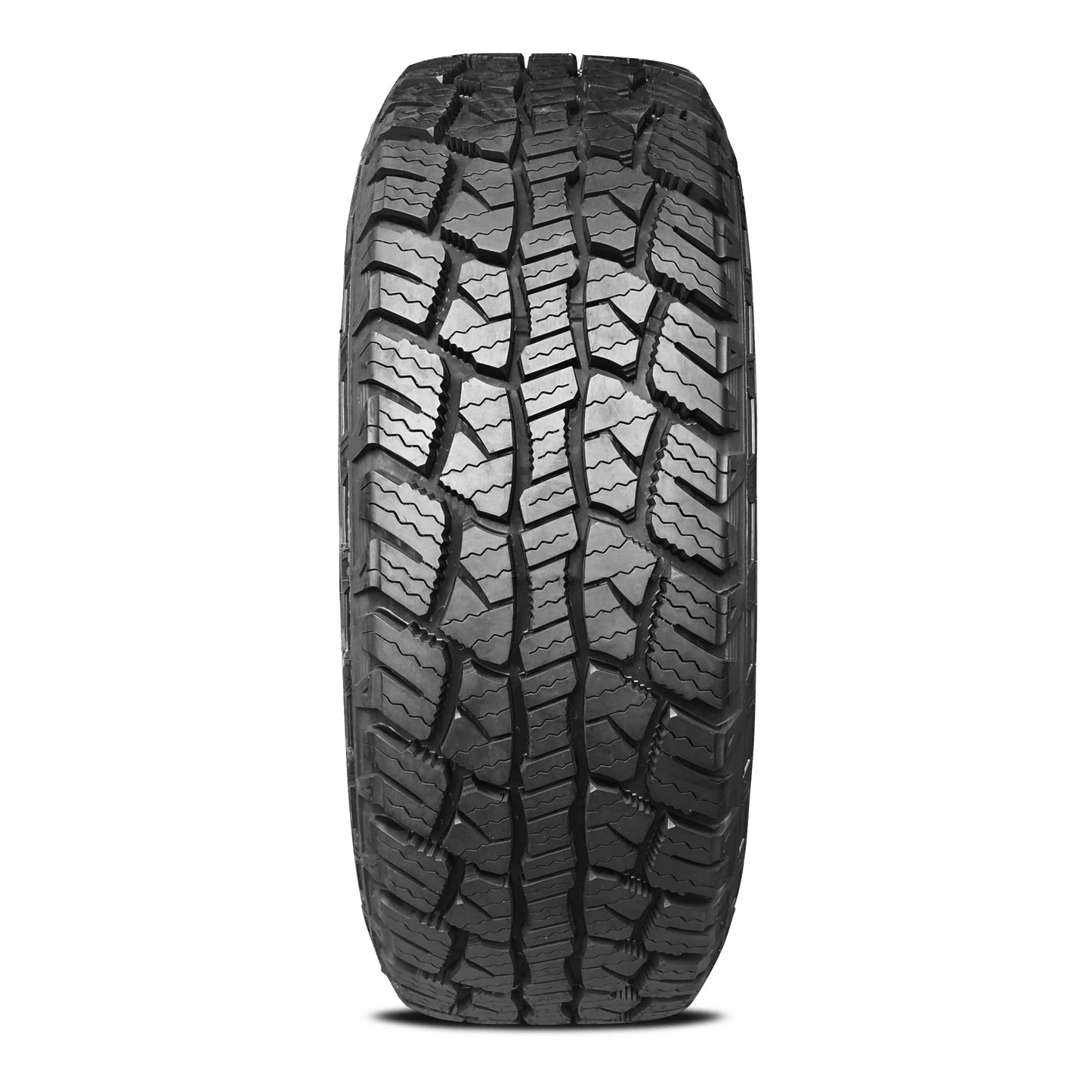 Set of 4 (FOUR) Finalist Terreno A/T LT245/75R16 120/116S10 Ply Load Range E Light Truck All Season All Terrain Tires 245/75/16 (Tire Only) + 3 Year Road Hazard Warranty Included 245/75/16