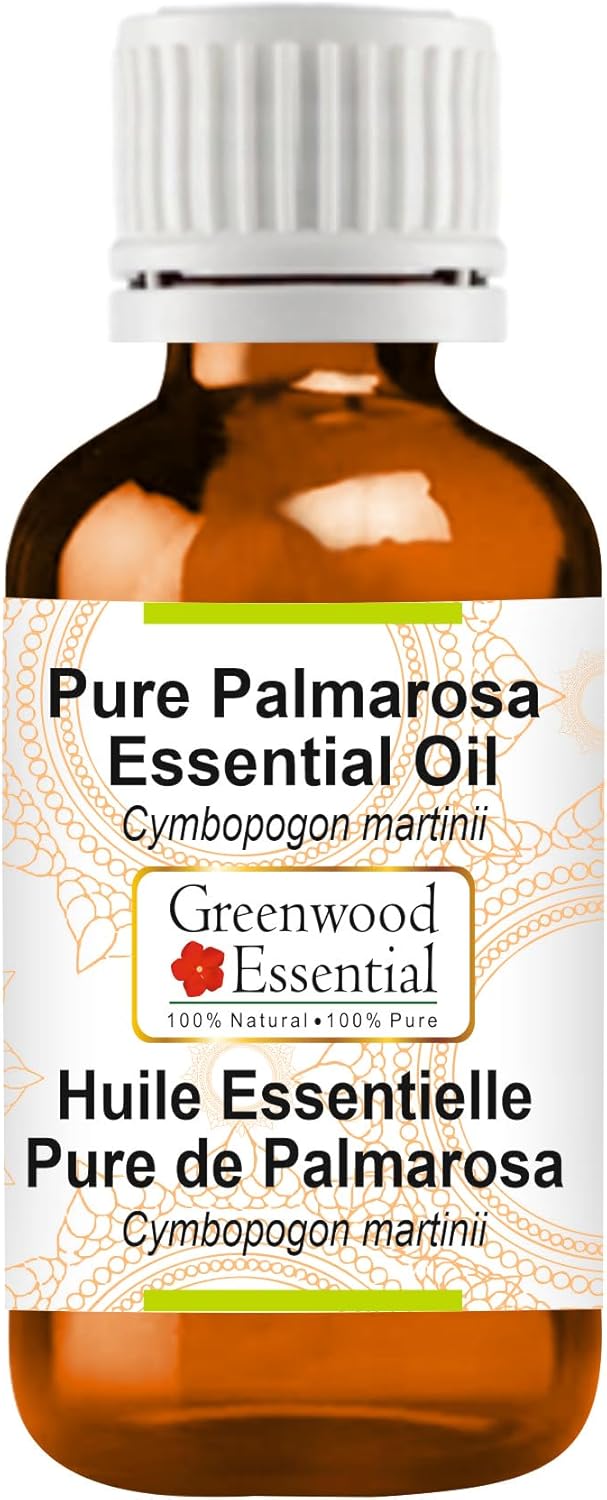 Greenwood Essential Thuja Essential Oil (Thuja occidentalis) with Glass Dropper | Pure | Non-Sticky | Non-Greasy | Lightweight | Men & Women | All Skin Types | Steam Distilled 10ml (0.33 oz)