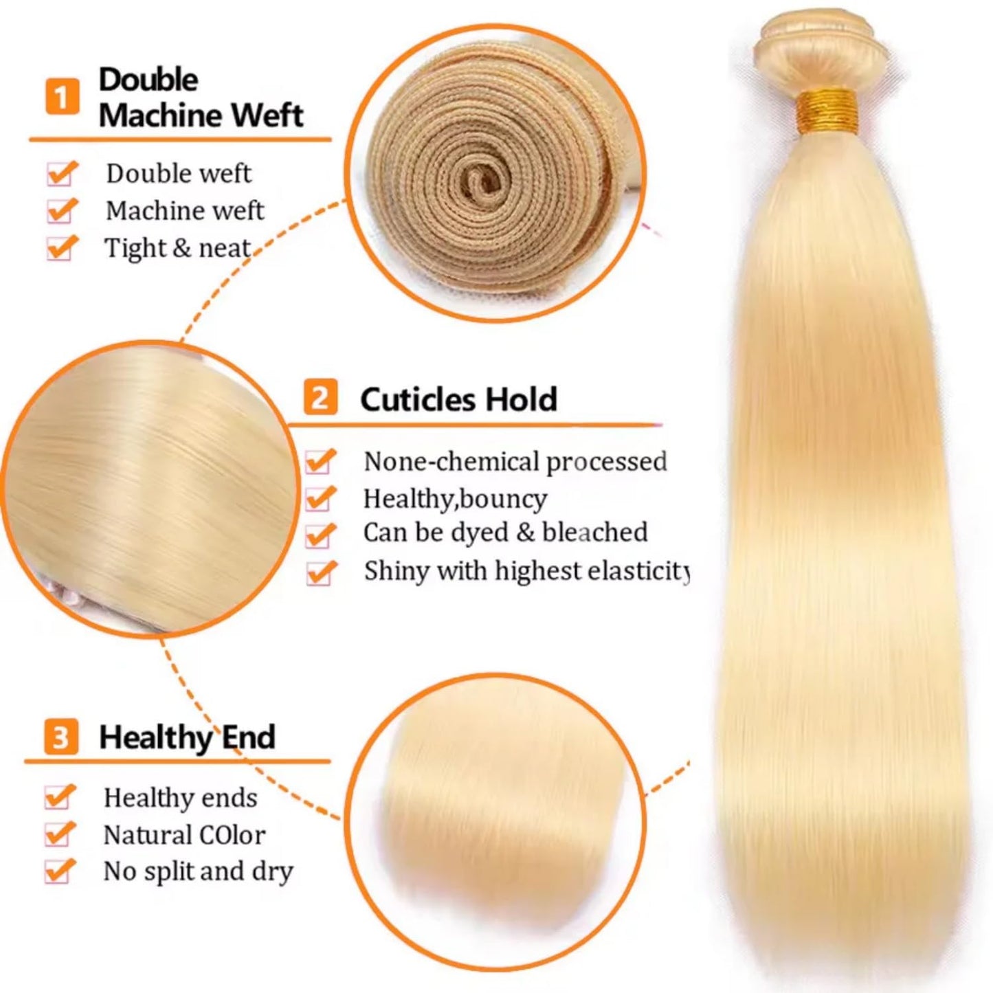 Straight 4 Bundles With Closure Human Hair 18 20 22 24+16 Inch 100% Unprocessed Black Brazilian Hair Extensions Pre Plucked With Baby Hair 4X4 HD Lace Closure