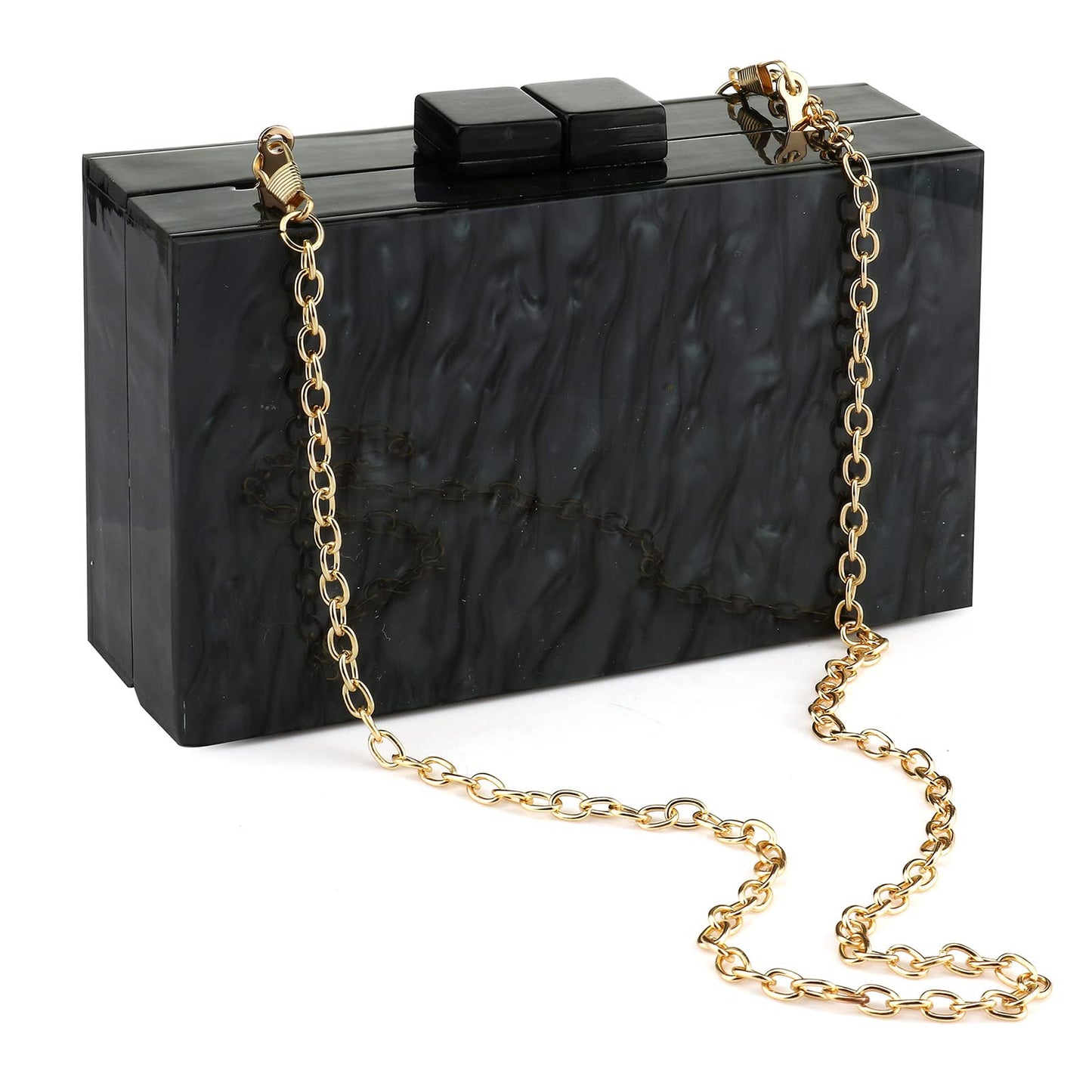 Gets Acrylic Clutch Purses for Women with Marbling Purses and Handbags Elegant Banquet Evening Crossbody Bag