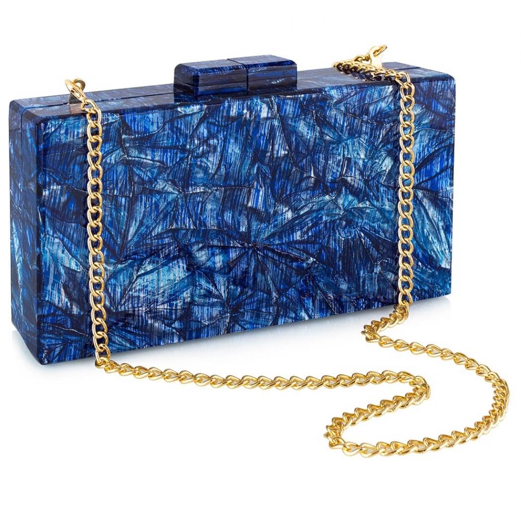 Gets Acrylic Clutch Purses for Women with Marbling Purses and Handbags Elegant Banquet Evening Crossbody Bag