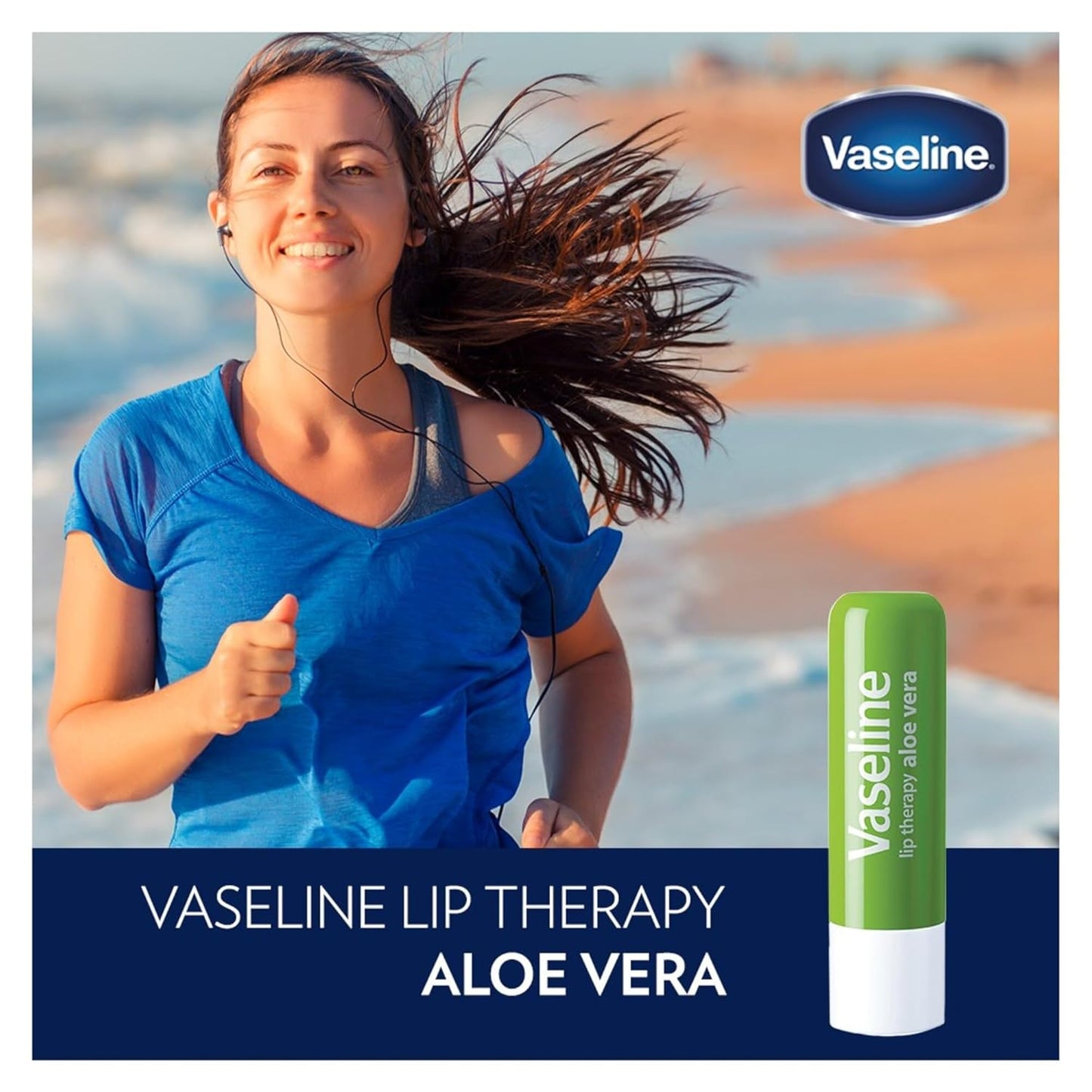 Vaseline Lip Rosy, Fast-Acting Nourishment, Ideal for Chapped, Dry, Cracked, or Damaged Lips, Lip Balm,12 Sticks, 1 Box