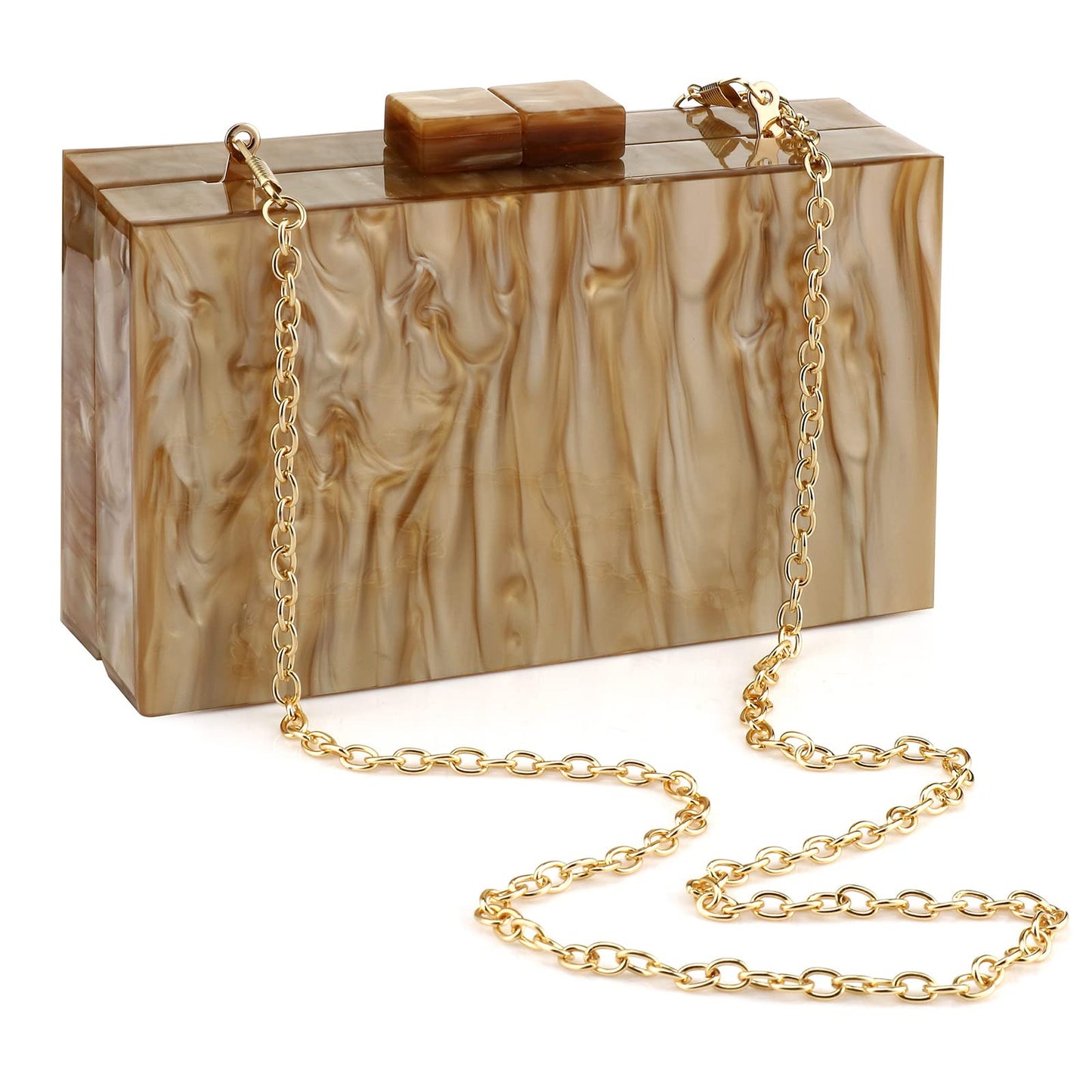 Gets Acrylic Clutch Purses for Women with Marbling Purses and Handbags Elegant Banquet Evening Crossbody Bag