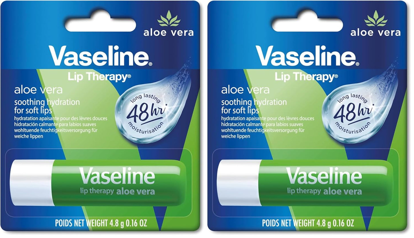 Vaseline Lip Rosy, Fast-Acting Nourishment, Ideal for Chapped, Dry, Cracked, or Damaged Lips, Lip Balm,12 Sticks, 1 Box