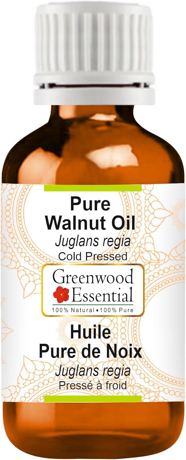 Greenwood Essential Thuja Essential Oil (Thuja occidentalis) with Glass Dropper | Pure | Non-Sticky | Non-Greasy | Lightweight | Men & Women | All Skin Types | Steam Distilled 10ml (0.33 oz)