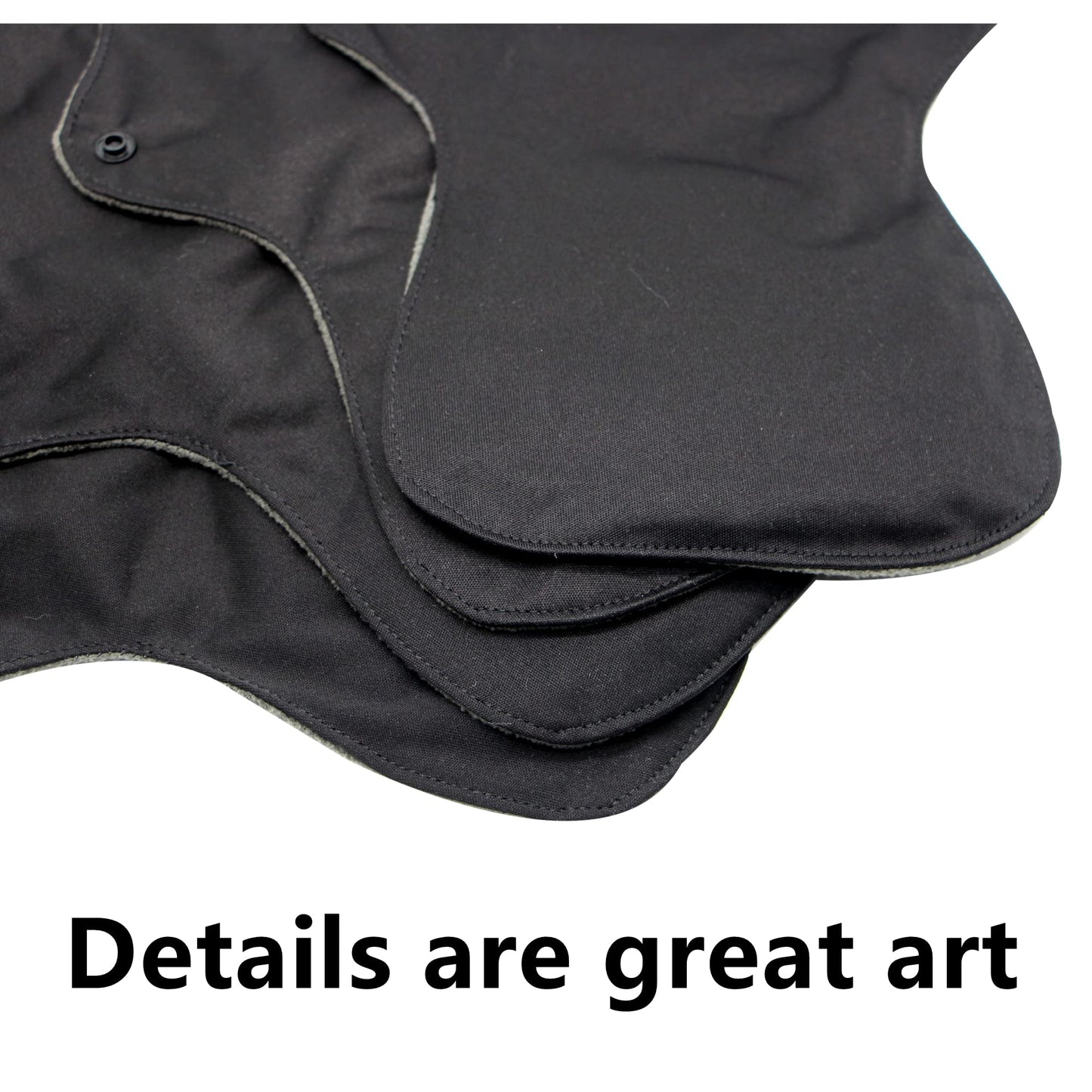 Large Random Prints Reusable Cloth Menstrual Pads Waterproof Sanitary Pads (5randompads)