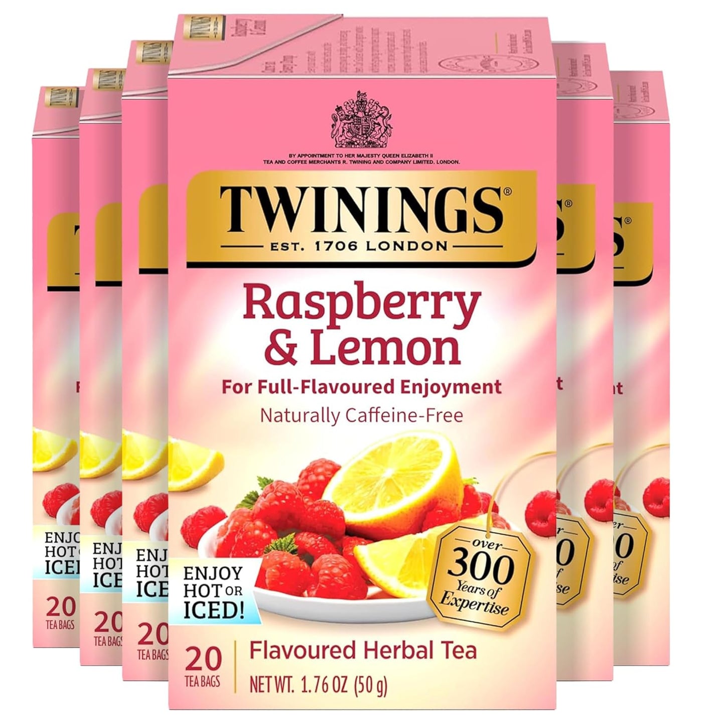 Twinings Pure Green Tea Individually Wrapped Bags, 100 Count (Pack of 1), Smooth & Refreshing, Caffeinated, Enjoy Hot or Iced, 100 Teabags