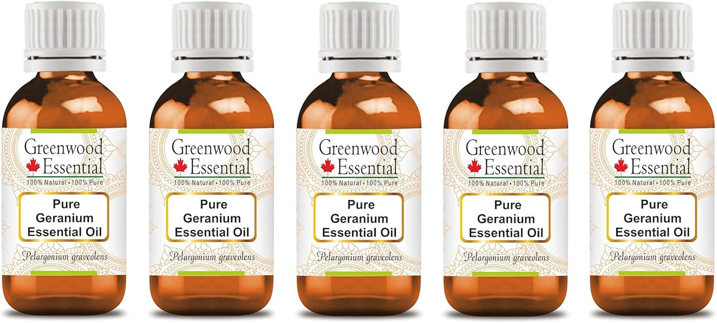 Greenwood Essential Thuja Essential Oil (Thuja occidentalis) with Glass Dropper | Pure | Non-Sticky | Non-Greasy | Lightweight | Men & Women | All Skin Types | Steam Distilled 10ml (0.33 oz)