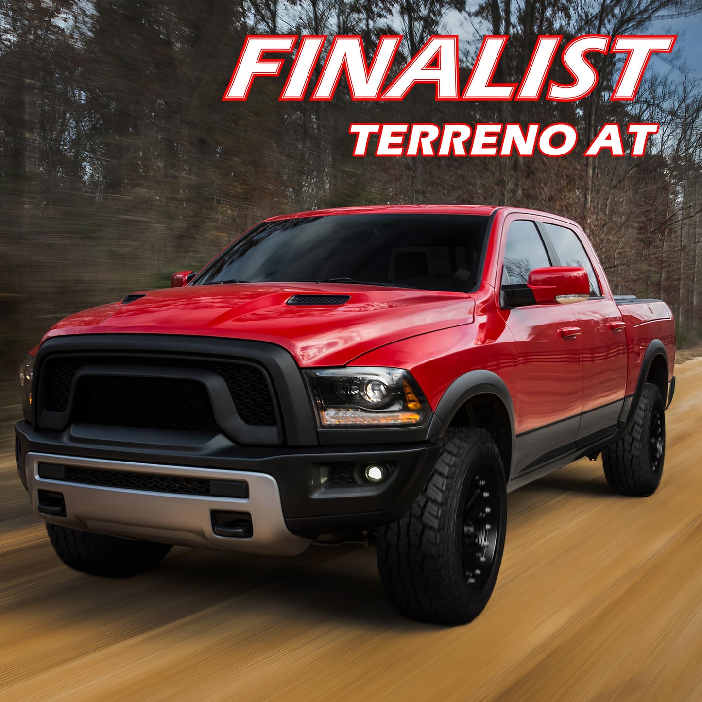 Set of 4 (FOUR) Finalist Terreno A/T LT245/75R16 120/116S10 Ply Load Range E Light Truck All Season All Terrain Tires 245/75/16 (Tire Only) + 3 Year Road Hazard Warranty Included 245/75/16