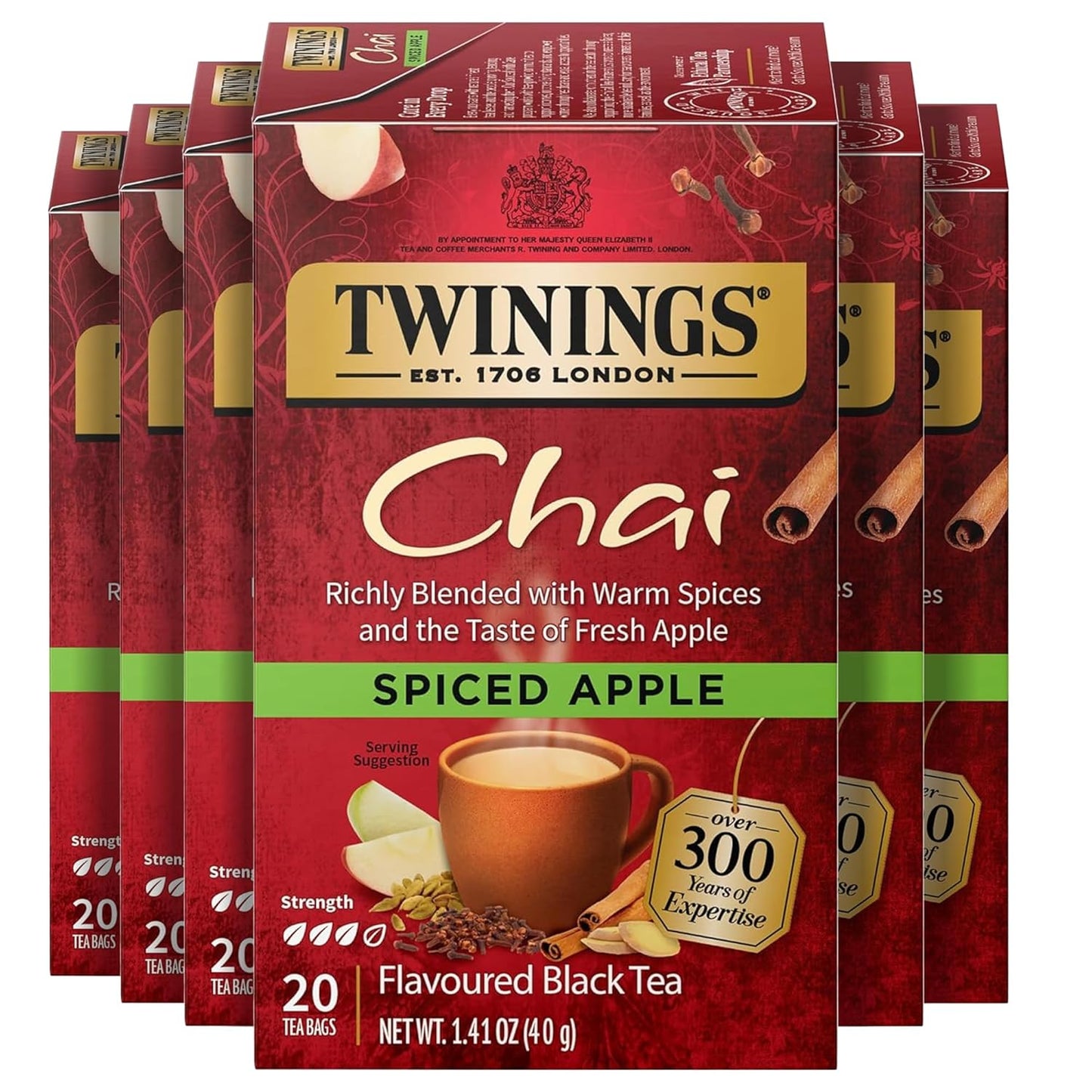 Twinings Pure Green Tea Individually Wrapped Bags, 100 Count (Pack of 1), Smooth & Refreshing, Caffeinated, Enjoy Hot or Iced, 100 Teabags