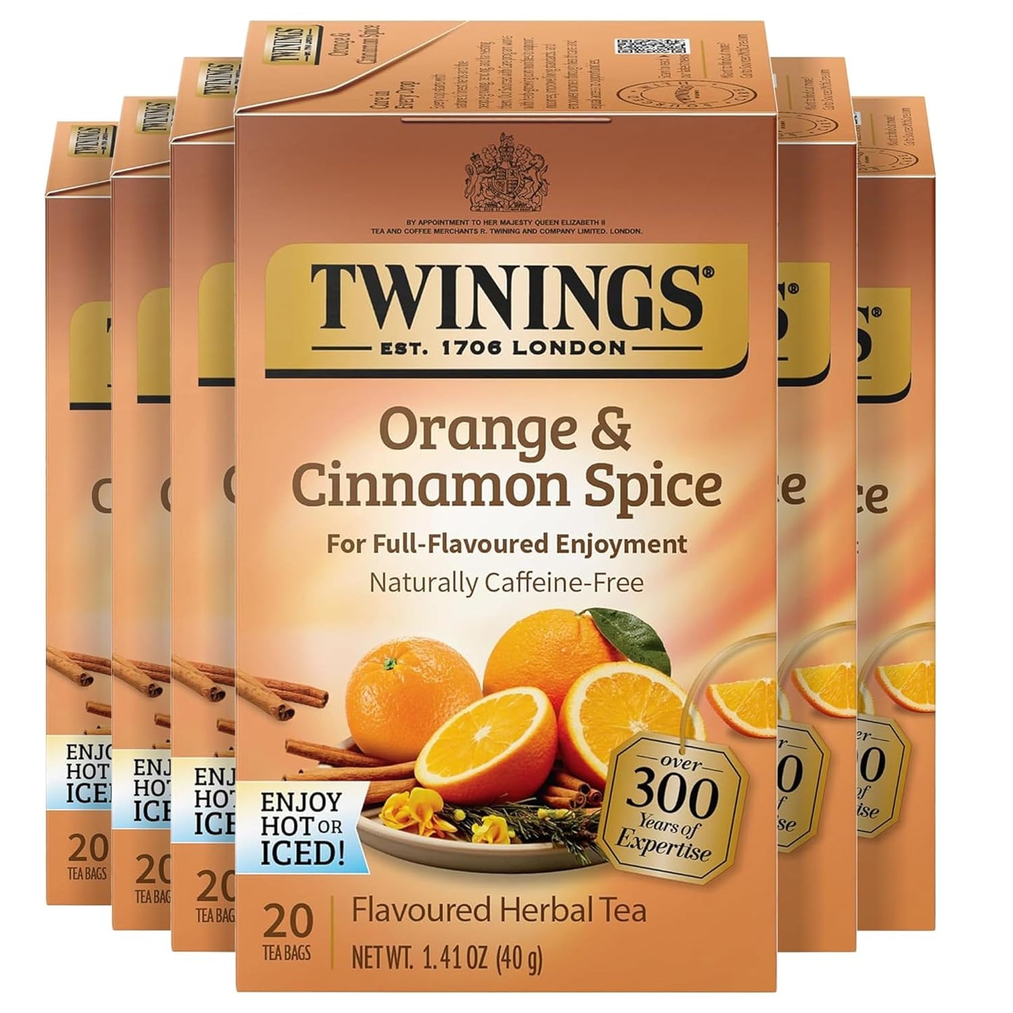 Twinings Pure Green Tea Individually Wrapped Bags, 100 Count (Pack of 1), Smooth & Refreshing, Caffeinated, Enjoy Hot or Iced, 100 Teabags