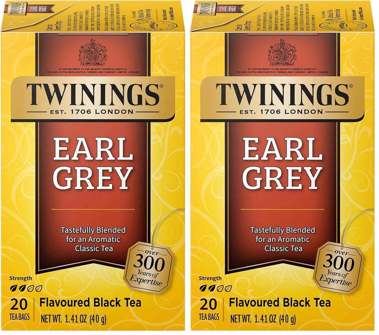 Twinings Pure Green Tea Individually Wrapped Bags, 100 Count (Pack of 1), Smooth & Refreshing, Caffeinated, Enjoy Hot or Iced, 100 Teabags