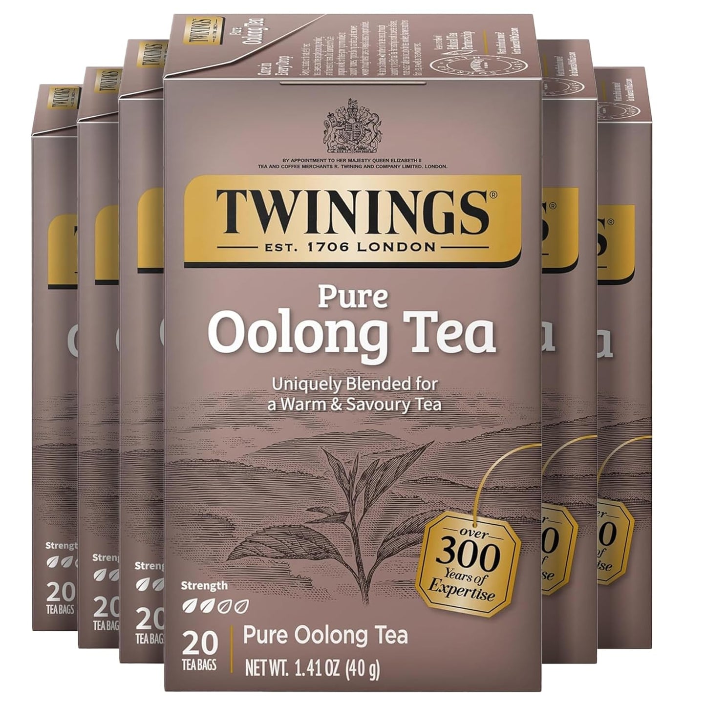 Twinings Pure Green Tea Individually Wrapped Bags, 100 Count (Pack of 1), Smooth & Refreshing, Caffeinated, Enjoy Hot or Iced, 100 Teabags