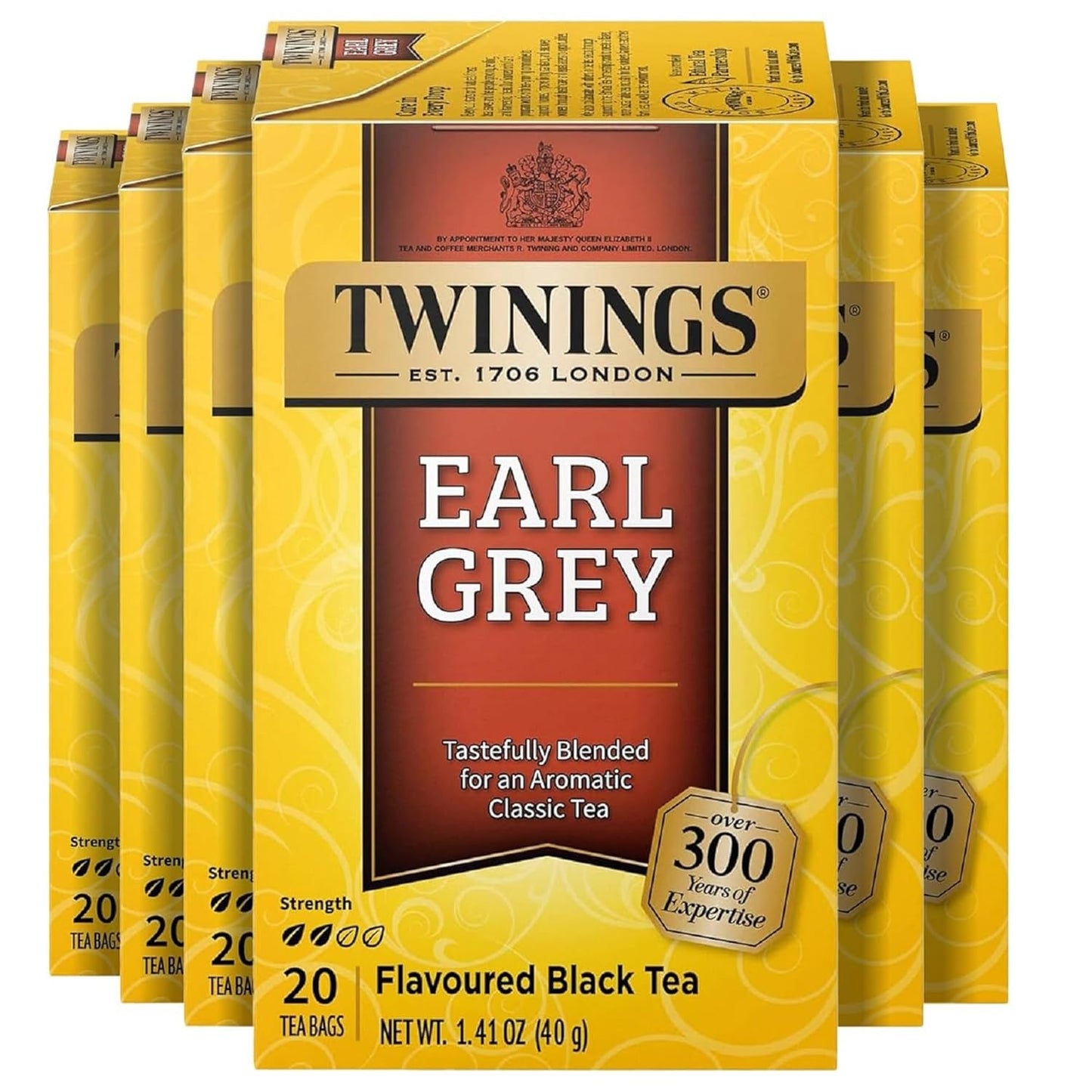 Twinings Pure Green Tea Individually Wrapped Bags, 100 Count (Pack of 1), Smooth & Refreshing, Caffeinated, Enjoy Hot or Iced, 100 Teabags