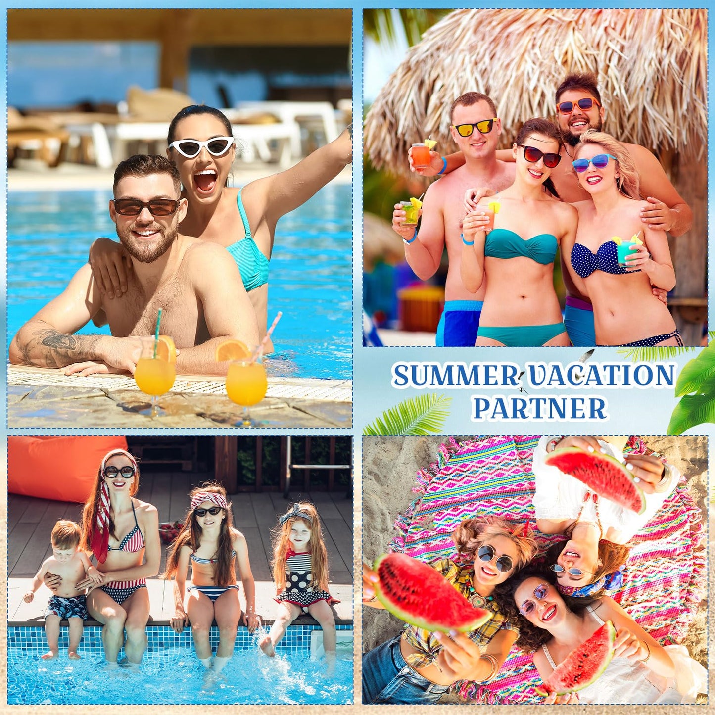 48 Pcs Mini Sunscreen Bulk for Summer Party Wedding SPF 30 Water Resistant Sunscreen Lotion Bulk 1oz Travel Size for Thank You Gifts Wedding Party Supplies (Eucalyptus)