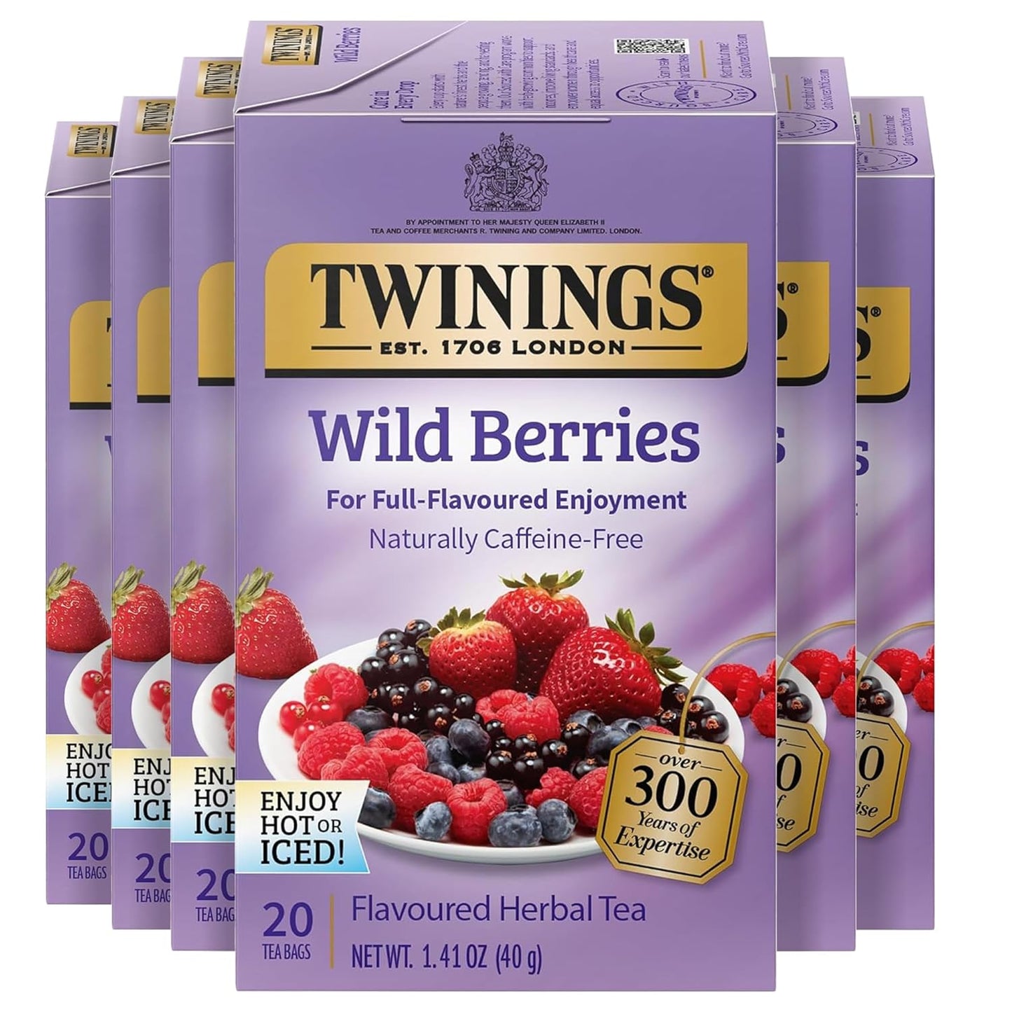 Twinings Pure Green Tea Individually Wrapped Bags, 100 Count (Pack of 1), Smooth & Refreshing, Caffeinated, Enjoy Hot or Iced, 100 Teabags