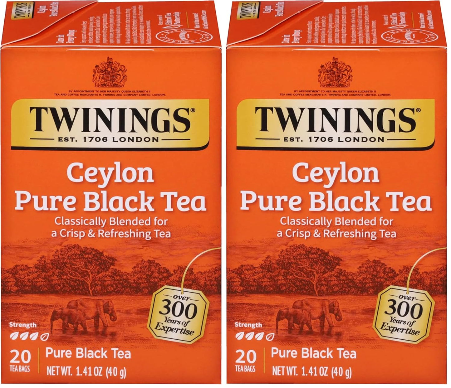 Twinings Pure Green Tea Individually Wrapped Bags, 100 Count (Pack of 1), Smooth & Refreshing, Caffeinated, Enjoy Hot or Iced, 100 Teabags