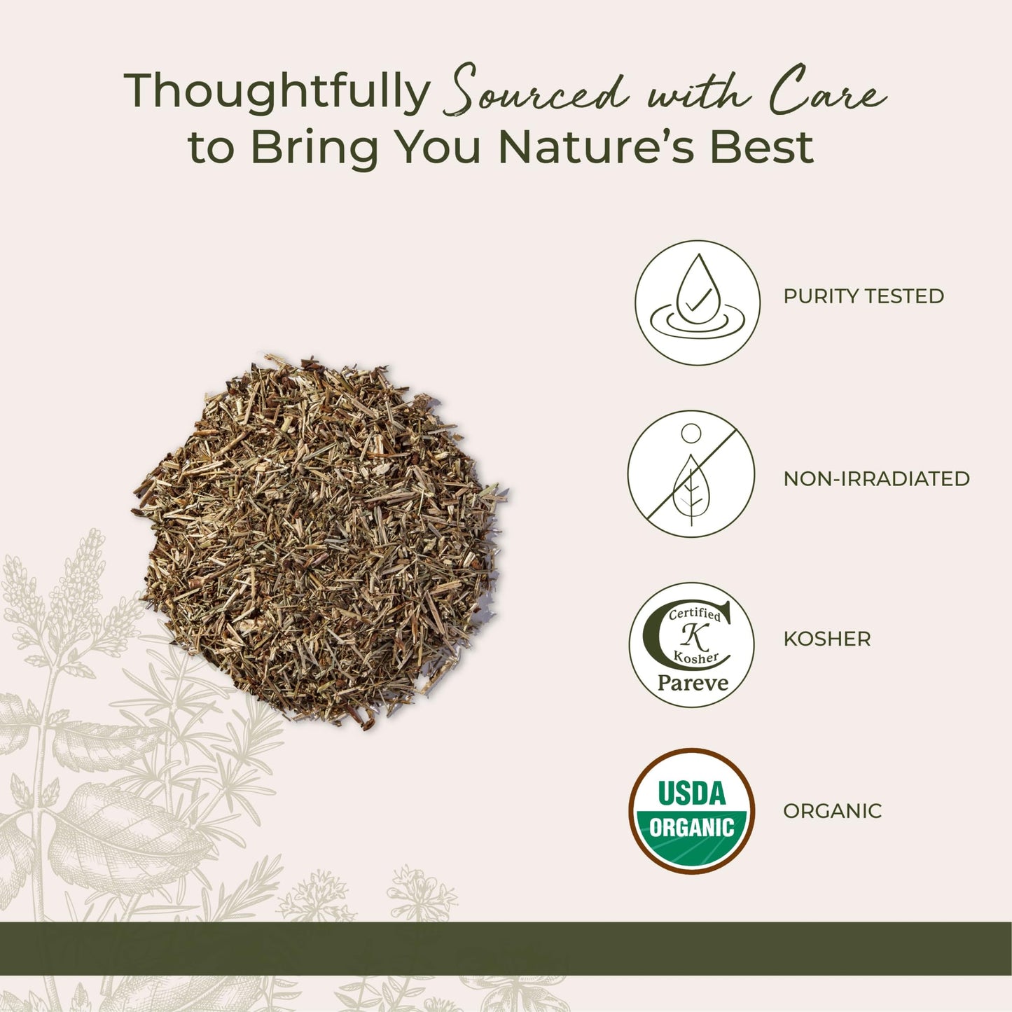 Starwest Botanicals Organic Dried St. John's Wort - Loose Leaf Herb for Tea, Made from St. John's Wort Flower, Cut & Sifted, Certified Kosher, Non-GMO - 4 oz Pouch