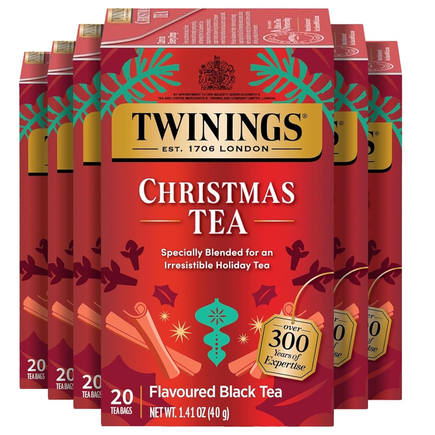 Twinings Pure Green Tea Individually Wrapped Bags, 100 Count (Pack of 1), Smooth & Refreshing, Caffeinated, Enjoy Hot or Iced, 100 Teabags